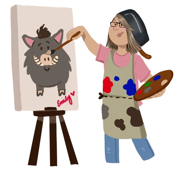 Emily Münch, Illustratorin des Kinderbuchs